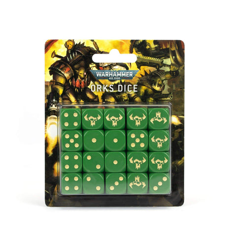 40k Orks: Dice Set