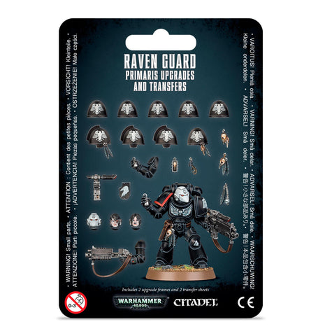 40k Raven Guard: Primaris Upgrades & Transfers