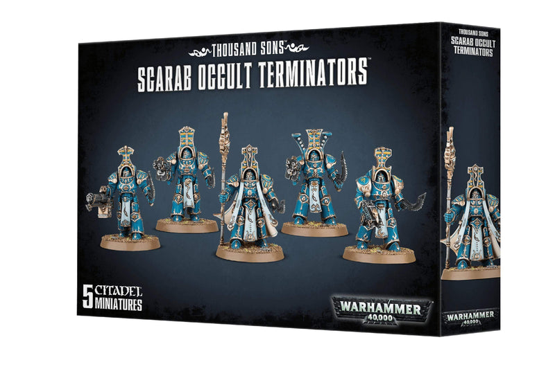40k Thousand Sons: Scarab Occult Terminators