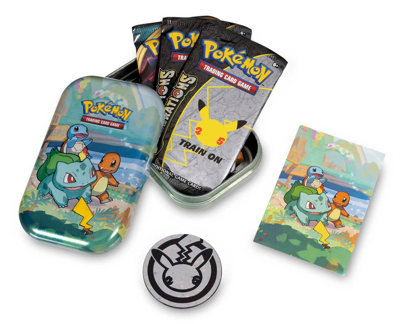 Celebrations: 25th Anniversary - Mini Tin (Kanto) Celebrations: 25th Anniversary - Mini Tin (Kanto)