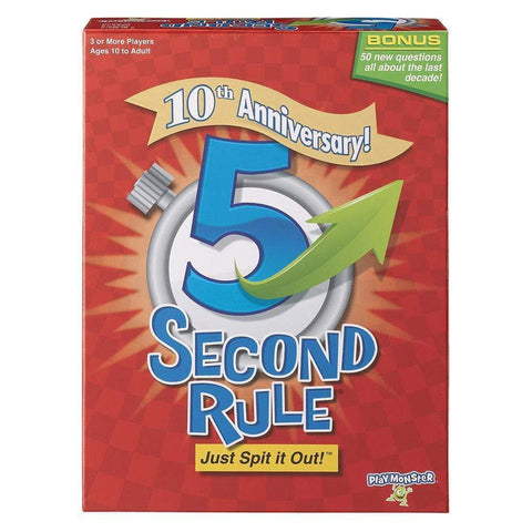 5 Second Rule: 10th Anniversary