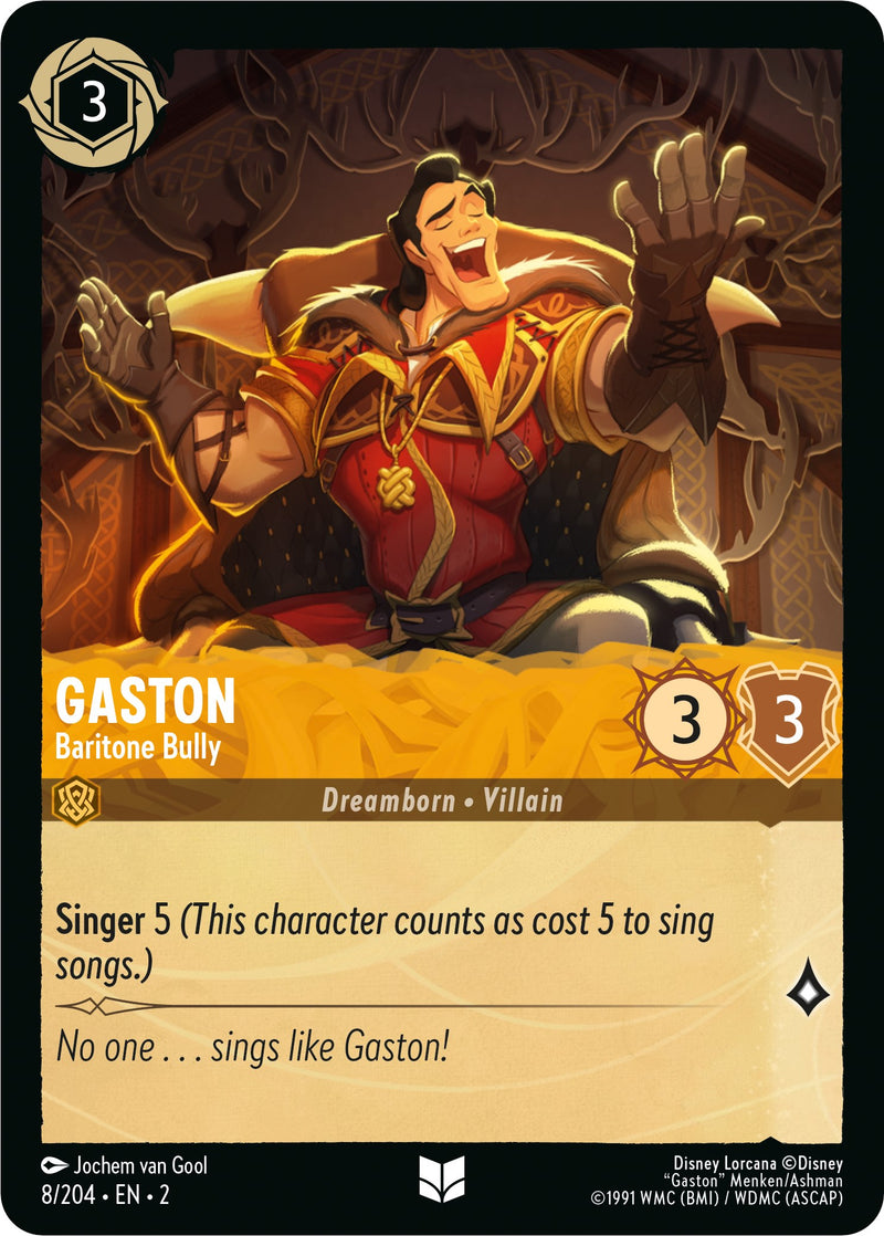 Gaston - Baritone Bully (8/204) [Rise of the Floodborn]