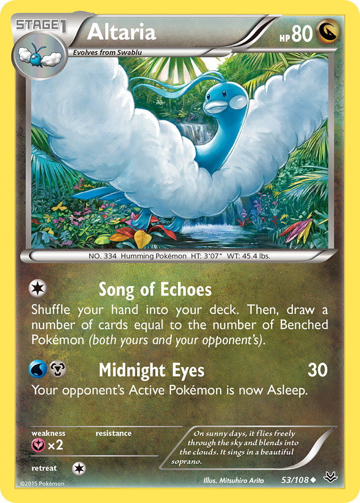 Altaria (53/108) [XY: Roaring Skies]