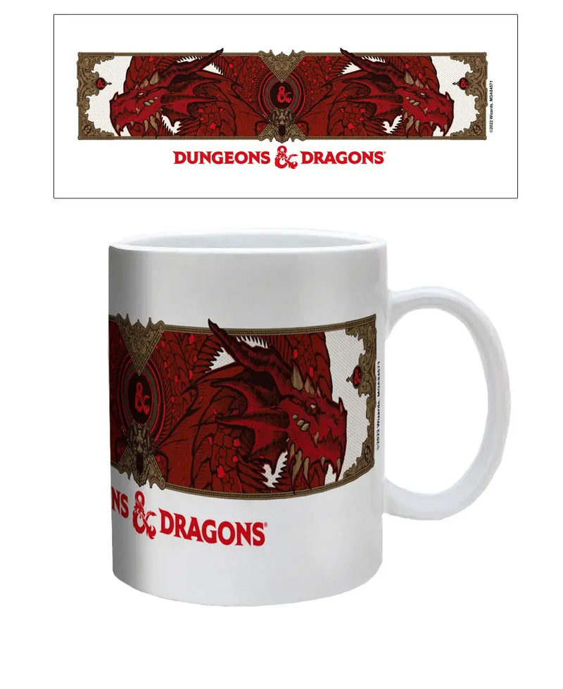 Dungeons & Dragons – Two Dragons Mug: With Giftbox