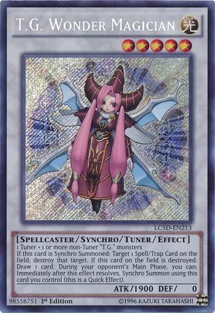T.G. Wonder Magician [LC5D-EN213] Secret Rare