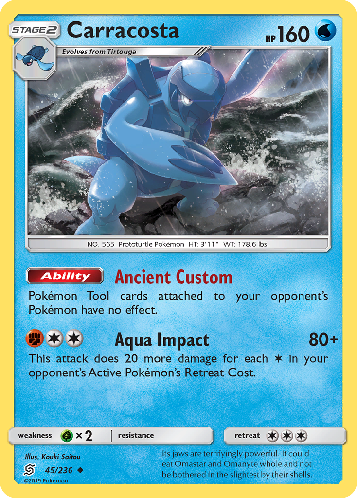 Carracosta (45/236) [Sun & Moon: Unified Minds]