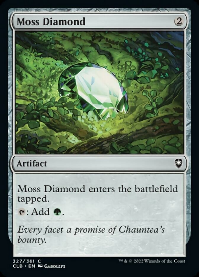 Moss Diamond [Commander Legends: Battle for Baldur's Gate]