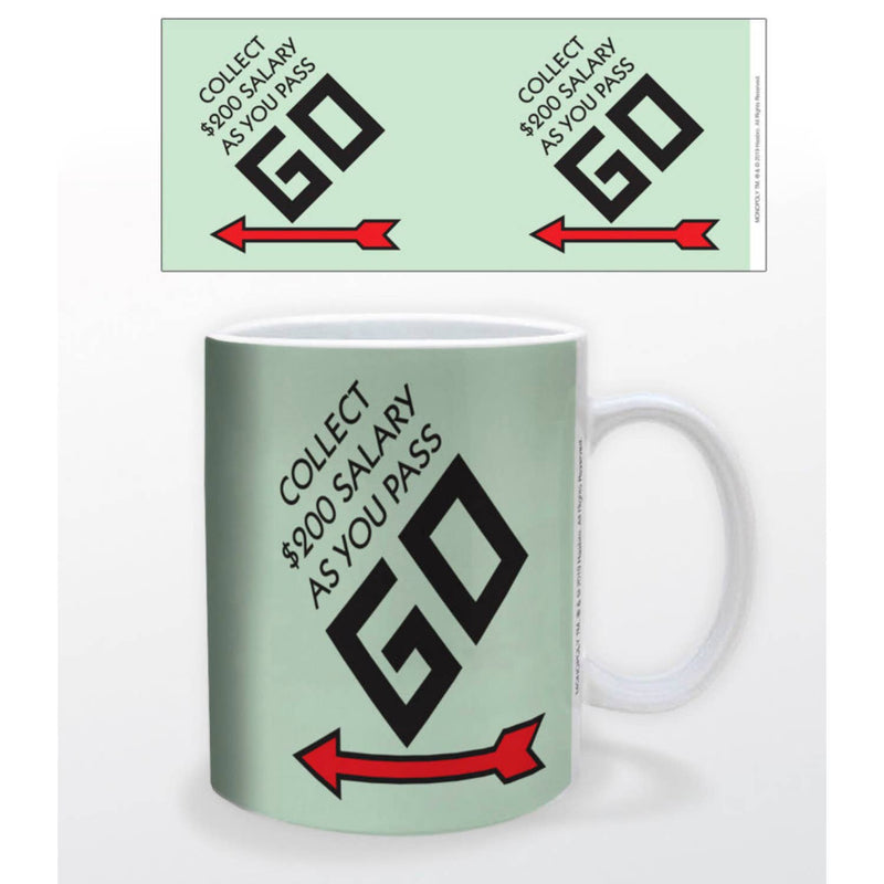 Monopoly – Pass Go Mug: With Giftbox