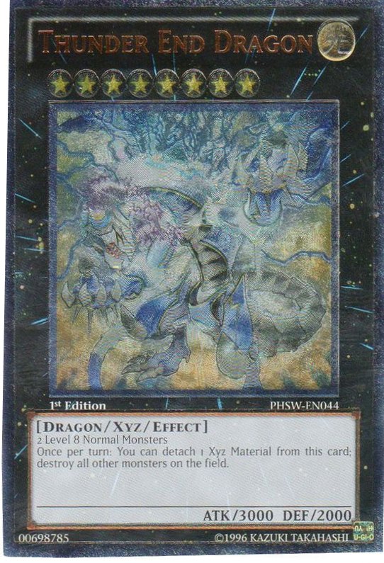 Thunder End Dragon [PHSW-EN044] Ultimate Rare