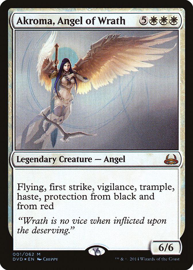 Akroma, Angel of Wrath (Divine vs. Demonic) [Duel Decks Anthology]