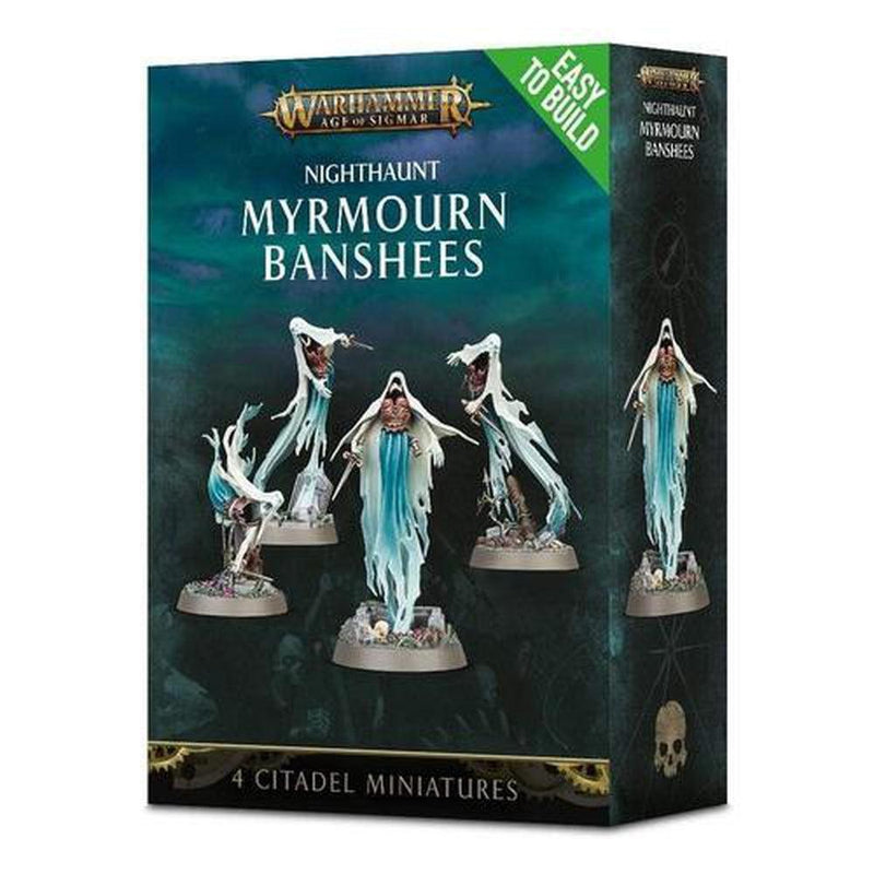 AoS Easy-to-Build Nighthaunt: Myrmourn Banshees