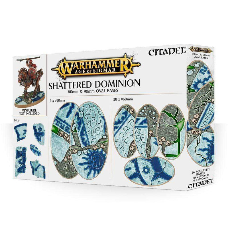AoS Shattered Dominion 60 & 90mm Oval Bases