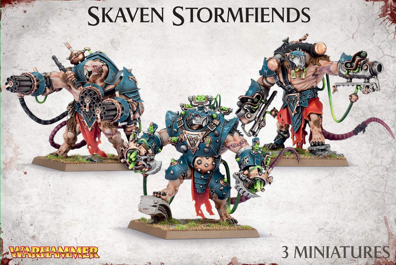 AoS Skaven: Stormfiends