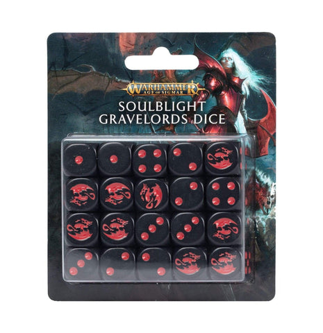 AoS Soulblight Gravelords Dice Set