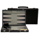 Black Leatherette Backgammon