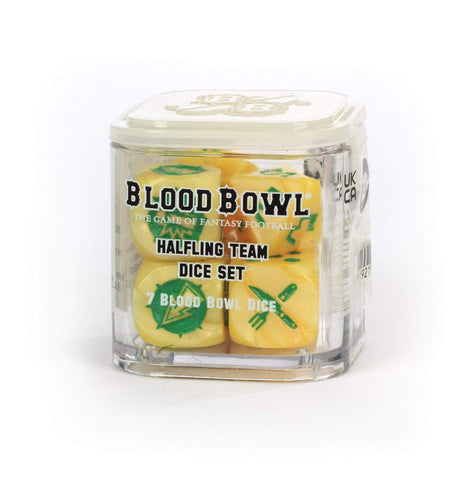Blood Bowl Halfling Team: Dice Set