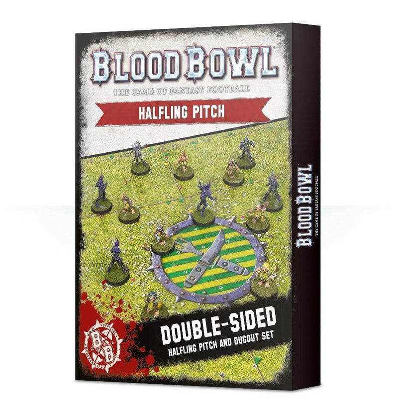 Blood Bowl Halfling Team: Pitch & Dugouts