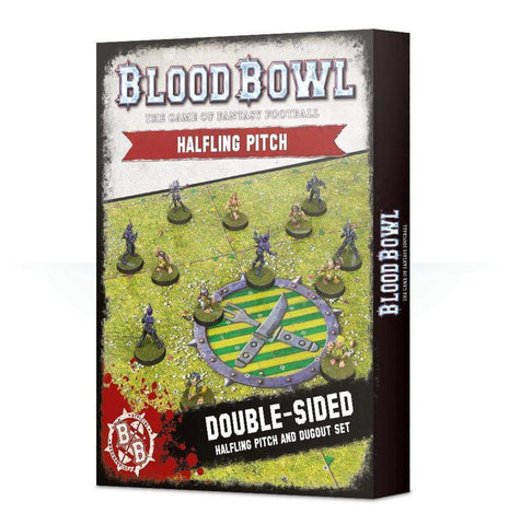 Blood Bowl Halfling Team: Pitch & Dugouts