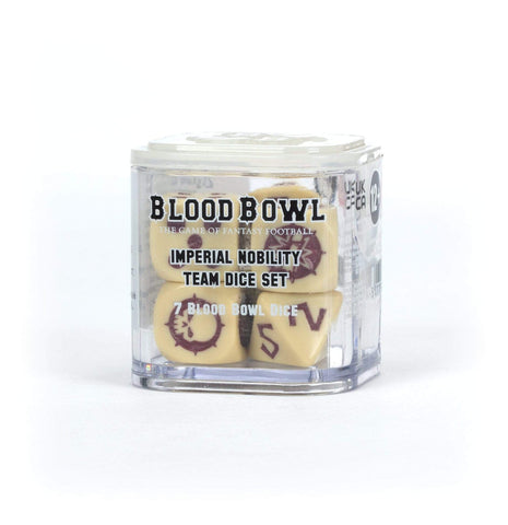 Blood Bowl Imperial Nobility Team: Dice Set