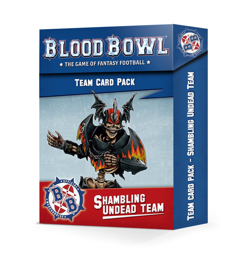 Blood Bowl Shambling Undead Team: Card pack