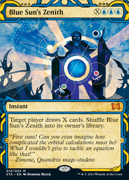 Blue Sun's Zenith (Etched Foil) [Strixhaven Mystical Archive]