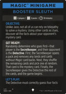 Booster Sleuth (Magic Minigame) [Kamigawa: Neon Dynasty Minigame]