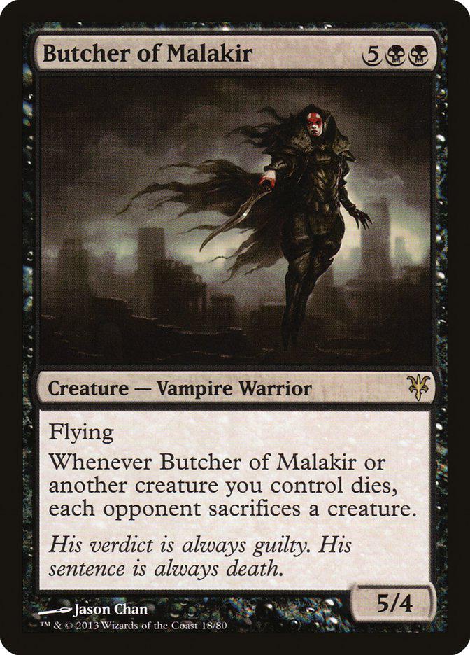 Butcher of Malakir [Duel Decks: Sorin vs. Tibalt]