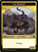 Cat Dragon Token [Commander 2017 Tokens]
