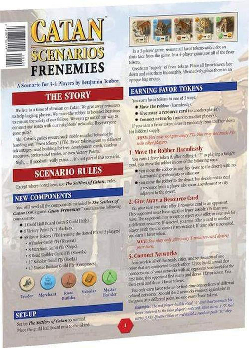 Catan Scenario: Frenemies