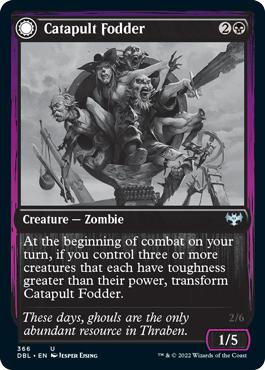 Catapult Fodder // Catapult Captain [Innistrad: Double Feature]