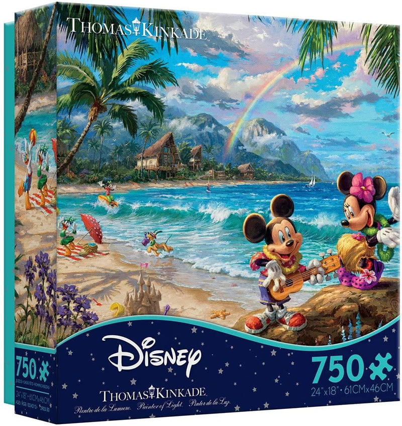 Ceaco - Thomas Kinkade - The Disney Collection - Mickey/Minnie
