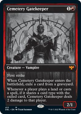 Cemetery Gatekeeper [Innistrad: Double Feature]