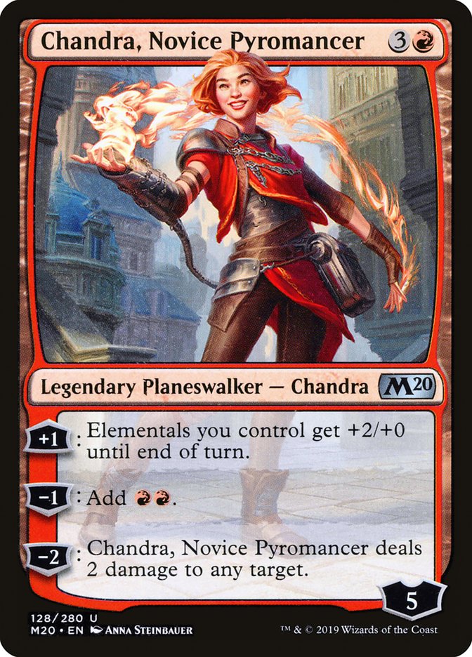 Chandra, Novice Pyromancer [Core Set 2020]