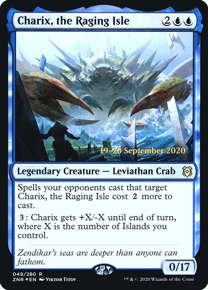 Charix, the Raging Isle [Zendikar Rising Prerelease Promos]