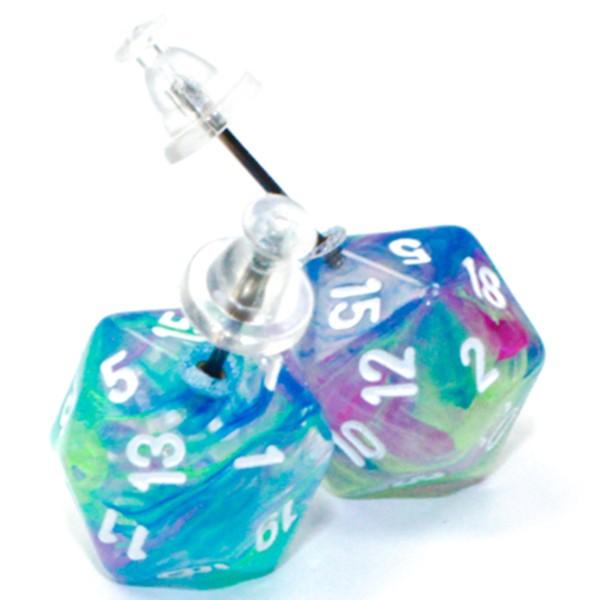 Chessex D20 Earrings