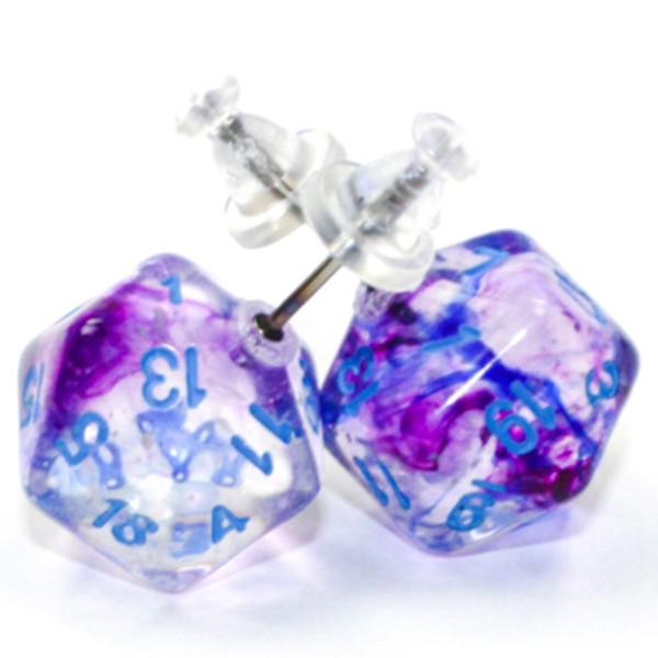 Chessex D20 Earrings