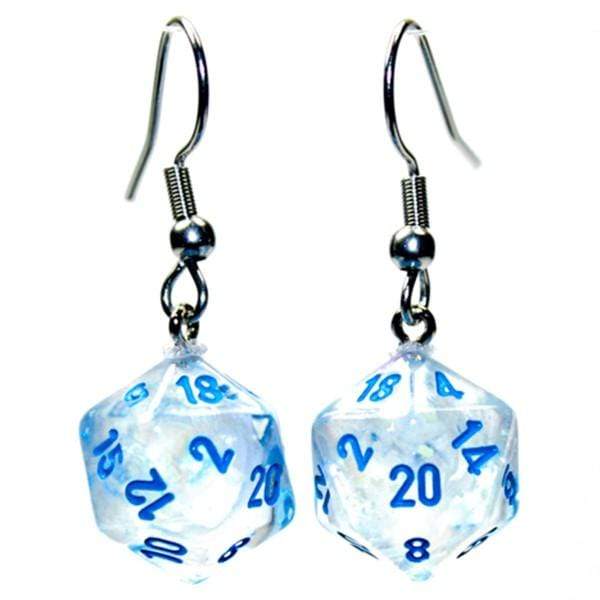 Chessex D20 Earrings