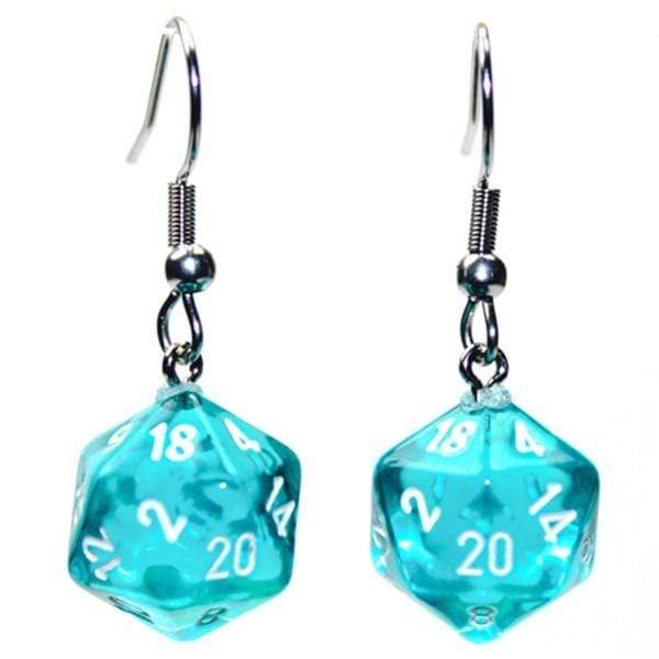 Chessex D20 Earrings