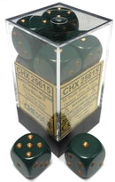 Chessex D6 16mm: Opaque (12)