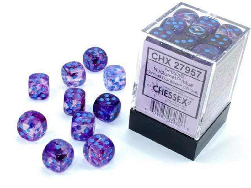 Chessex D6 Dice: Nebula