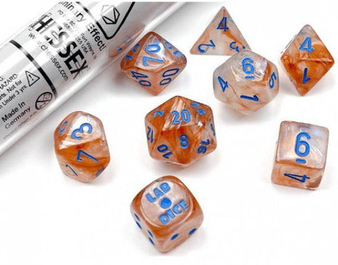 Chessex Lab Dice Polyhedrals: Borealis