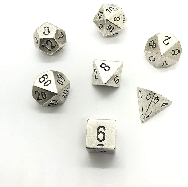 Chessex Polyhedral: Solid Metal (7)