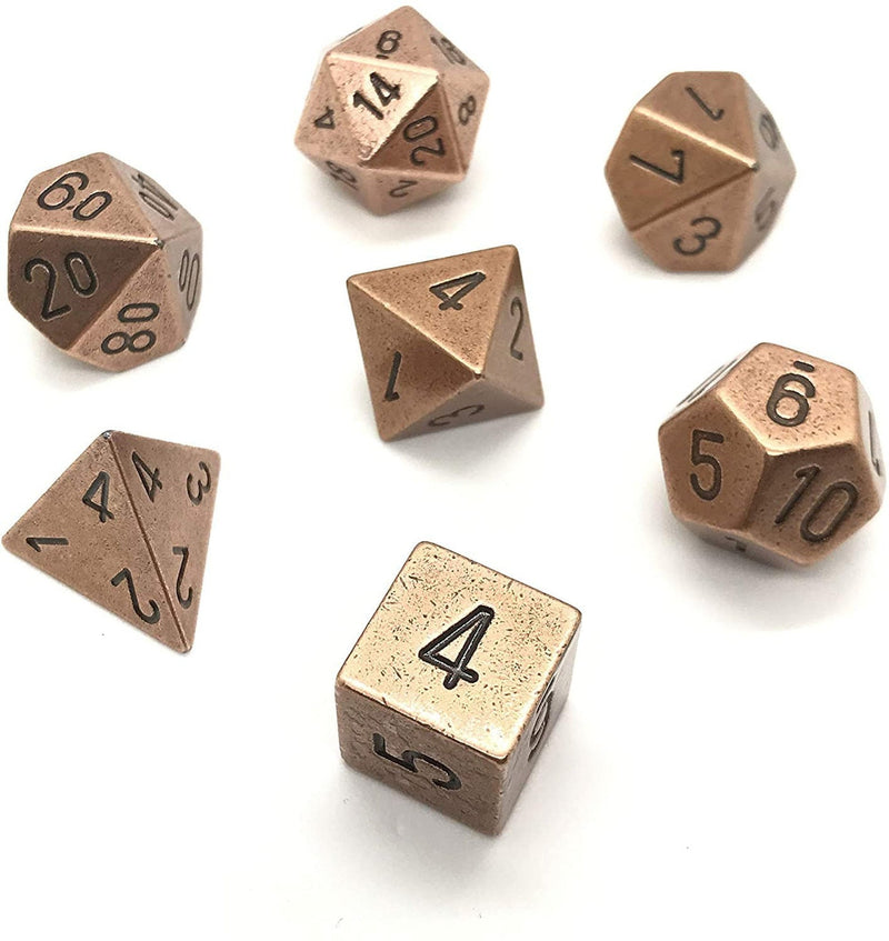 Chessex Polyhedral: Solid Metal (7)