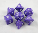 Chessex Polyhedrals: Opaque (7)