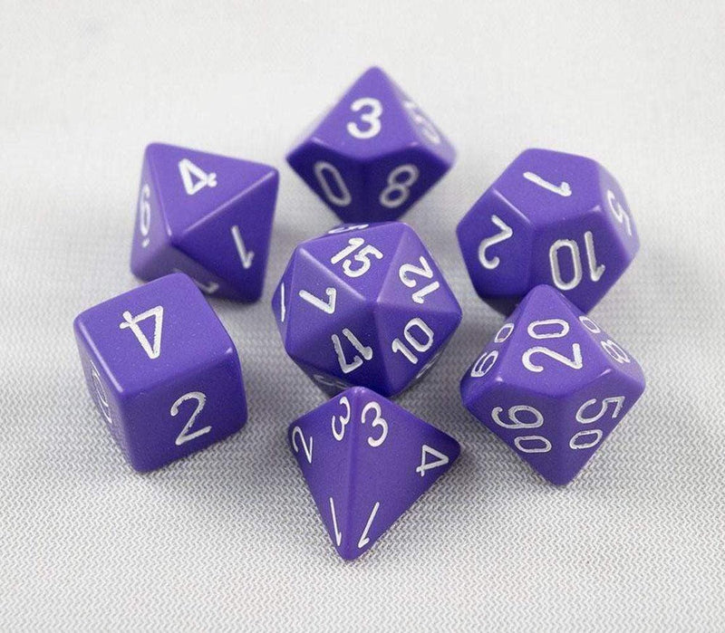 Chessex Polyhedrals: Opaque (7)