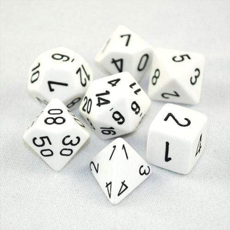 Chessex Polyhedrals: Opaque (7)