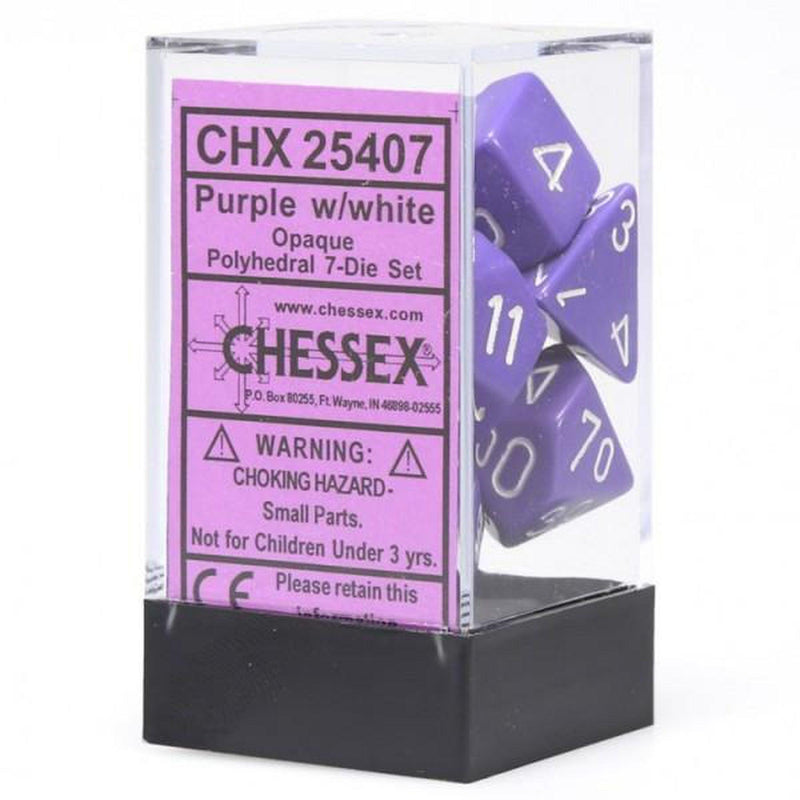 Chessex Polyhedrals: Opaque (7)