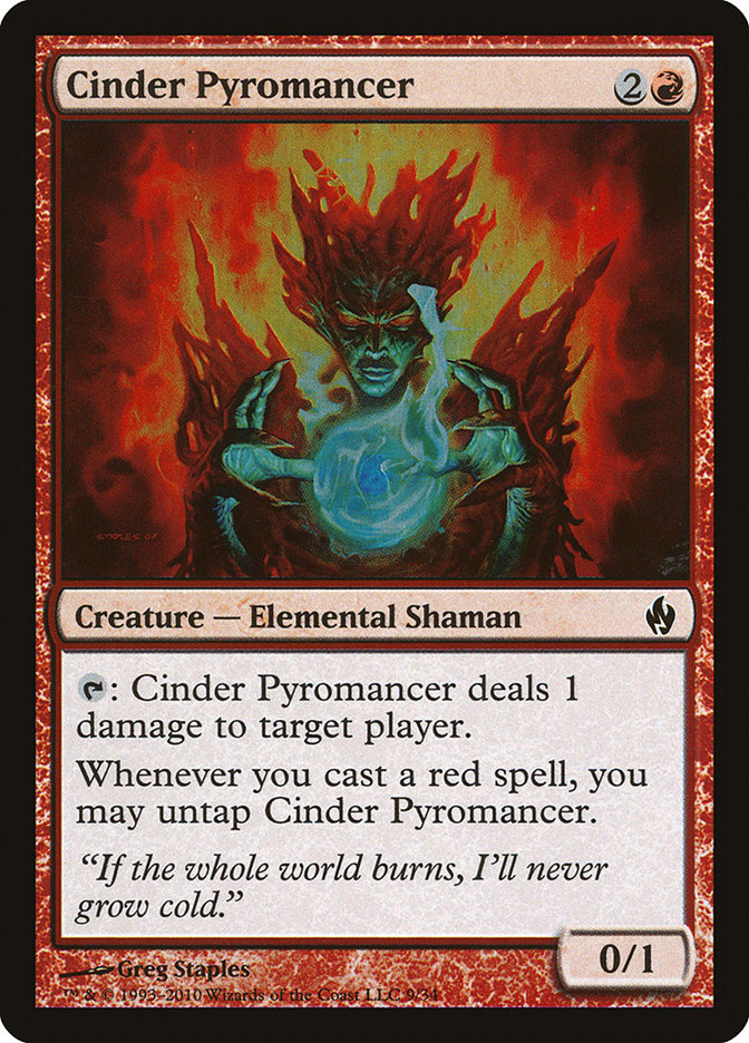 Cinder Pyromancer [Premium Deck Series: Fire and Lightning]