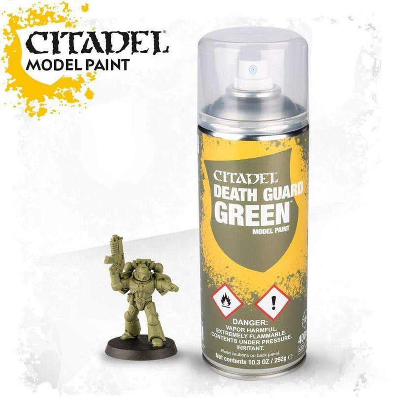 Games Workshop Citadel Chaos Black Spray Paint 9.9oz