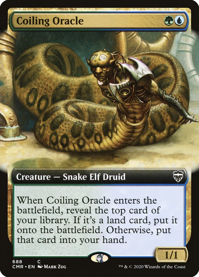 Coiling Oracle (Extended) [Commander Legends]